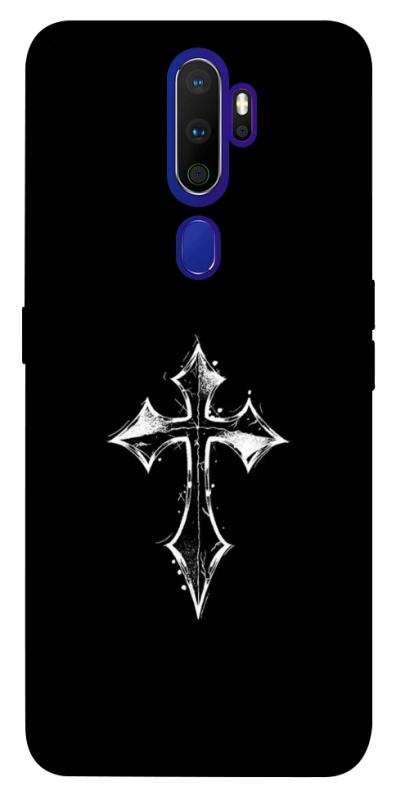 Чохол itsPrint Cross для Oppo A5 (2020) / Oppo A9 (2020), black, купити оптом з доставкою