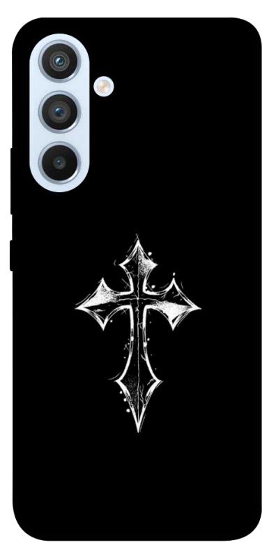 Чохол itsPrint Cross для Samsung Galaxy A54 5G, black, купити оптом з доставкою