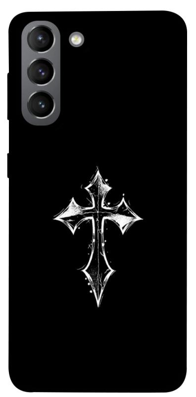 Чохол itsPrint Cross для Samsung Galaxy S21, black, купити оптом з доставкою