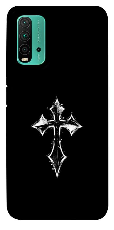 Чехол itsPrint Cross для Xiaomi Redmi Note 9 4G / Redmi 9 Power / Redmi 9T, black, купить оптом с доставкой