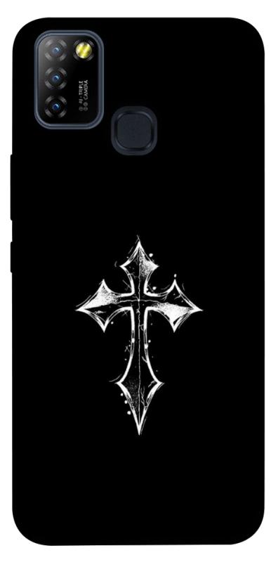 Чохол itsPrint Cross для Infinix Hot 10 Lite, black, купити оптом з доставкою