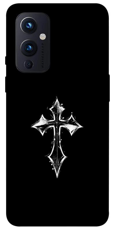Чехол itsPrint Cross для OnePlus 9, black, купить оптом с доставкой