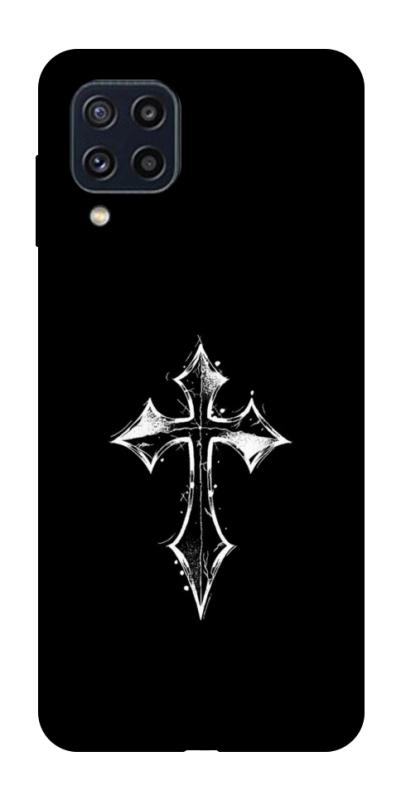 Чохол itsPrint Cross для Samsung Galaxy M32, black, купити оптом з доставкою
