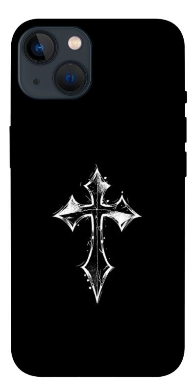 Чохол itsPrint Cross для Apple iPhone 13 (6.1"), black, купити оптом з доставкою