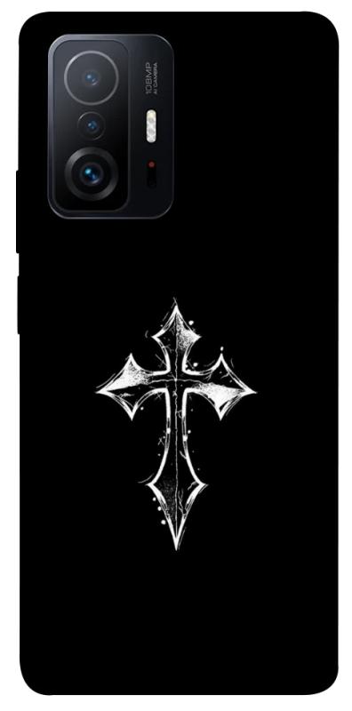 Чехол itsPrint Cross для Xiaomi 11T / 11T Pro, black, купить оптом с доставкой
