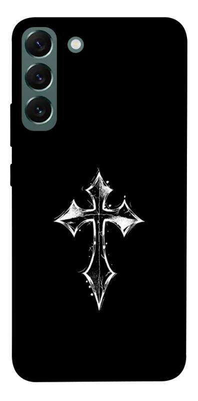 Чохол itsPrint Cross для Samsung Galaxy S22+, black, купити оптом з доставкою