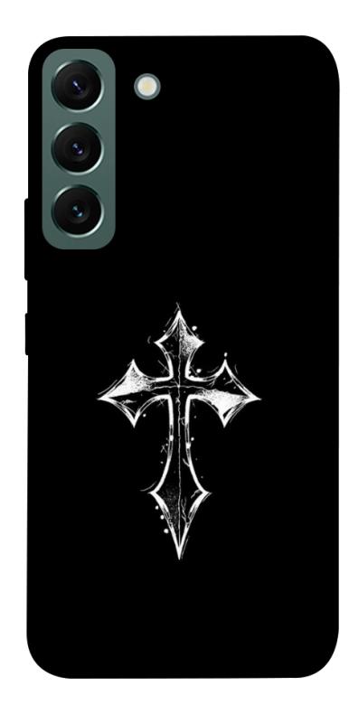 Чохол itsPrint Cross для Samsung Galaxy S22, black, купити оптом з доставкою
