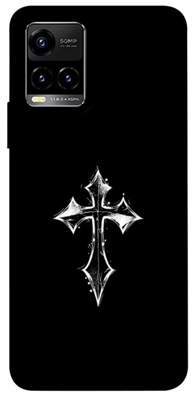Чохол itsPrint Cross для Vivo Y21 / Y33s, black, купити оптом з доставкою
