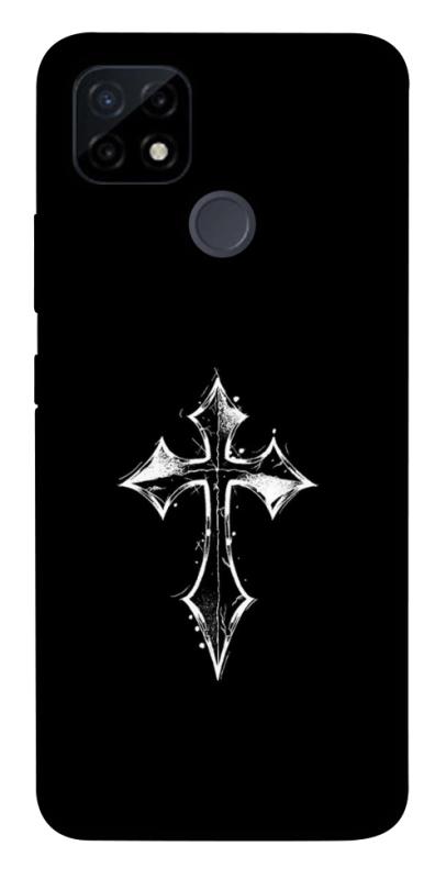 Чохол itsPrint Cross для Realme C12, black, купити оптом з доставкою