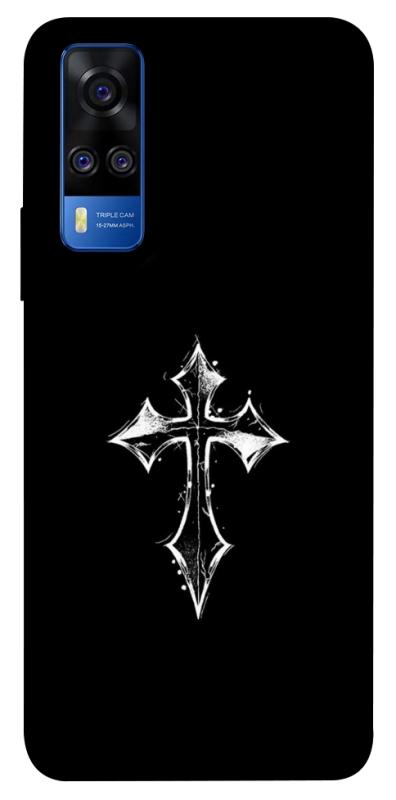 Чохол itsPrint Cross для Vivo Y51a, black, купити оптом з доставкою