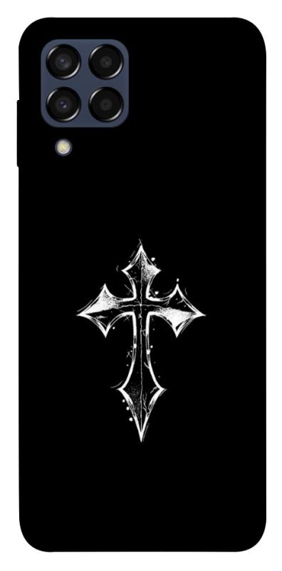 Чехол itsPrint Cross для Samsung Galaxy M33 5G, black, купить оптом с доставкой