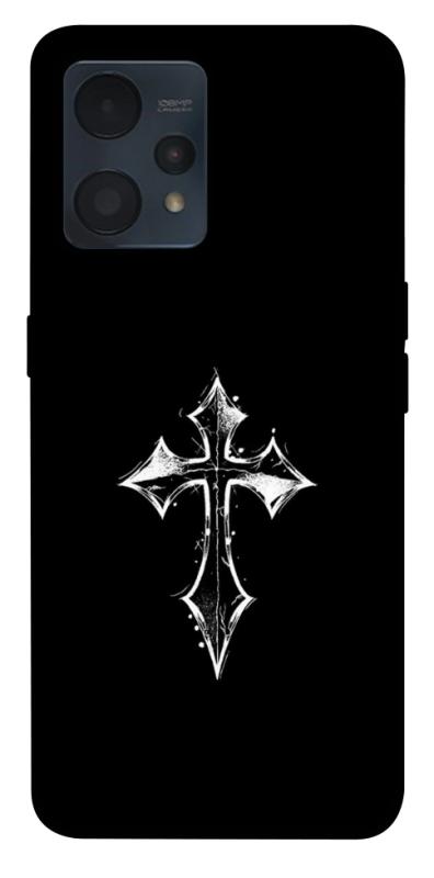 Чехол itsPrint Cross для Realme 9 4G / 9 Pro+, black, купить оптом с доставкой