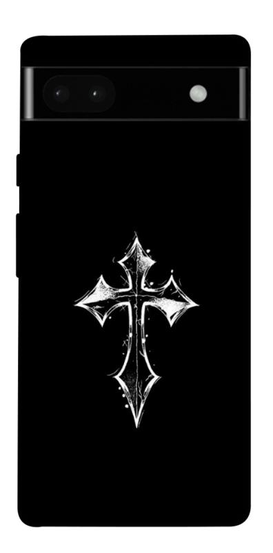 Чехол itsPrint Cross для Google Pixel 6a, black, купить оптом с доставкой