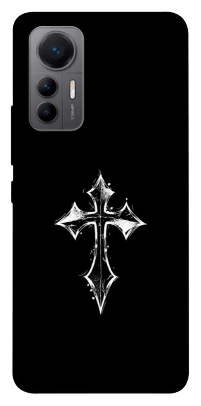 Чохол itsPrint Cross для Xiaomi 12 Lite, black, купити оптом з доставкою