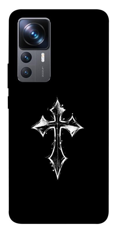 Чехол itsPrint Cross для Xiaomi 12T / 12T Pro, black, купить оптом с доставкой