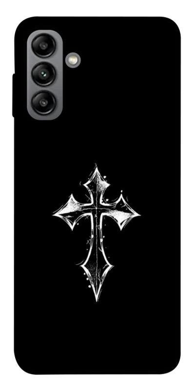 Чохол itsPrint Cross для Samsung Galaxy A04s, black, купити оптом з доставкою