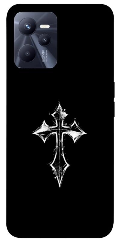 Чохол itsPrint Cross для Realme C35, black, купити оптом з доставкою