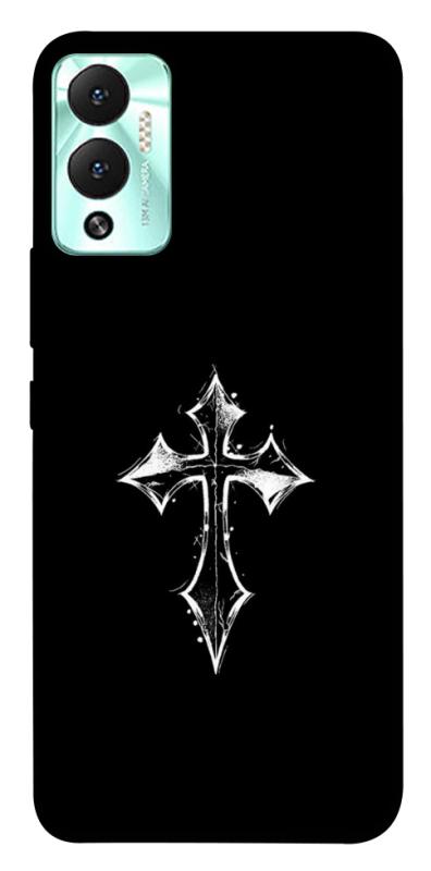 Чохол itsPrint Cross для Infinix Hot 12 Play, black, купити оптом з доставкою
