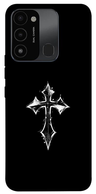 Чохол itsPrint Cross для Tecno Spark Go 2022 (KG5m), black, купити оптом з доставкою