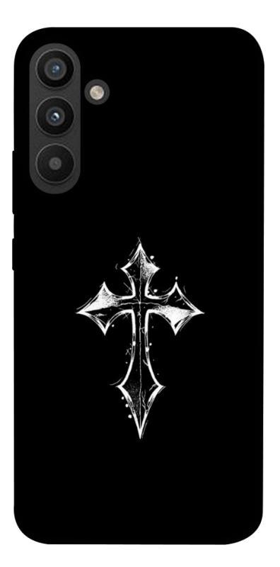 Чохол itsPrint Cross для Samsung Galaxy A34 5G, black, купити оптом з доставкою