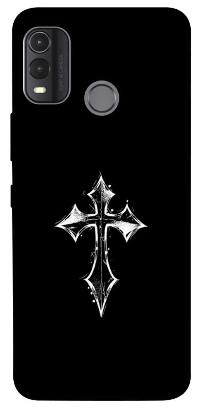 Чехол itsPrint Cross для Nokia G11 Plus, black, купить оптом с доставкой