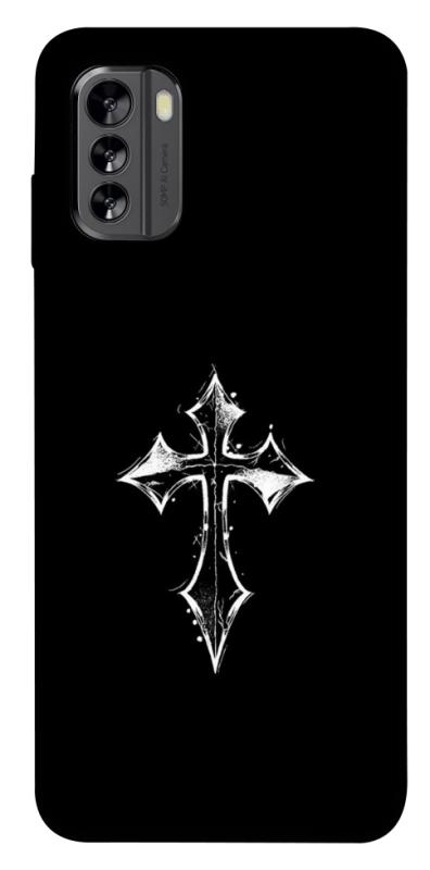 Чохол itsPrint Cross для Nokia G60, black, купити оптом з доставкою