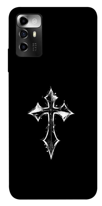 Чохол itsPrint Cross для ZTE Blade A72, black, купити оптом з доставкою