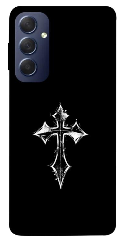 Чохол itsPrint Cross для Samsung Galaxy M54 5G, black, купити оптом з доставкою