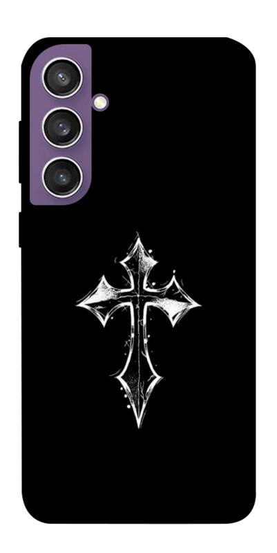 Чохол itsPrint Cross для Samsung Galaxy S23 FE, black, купити оптом з доставкою