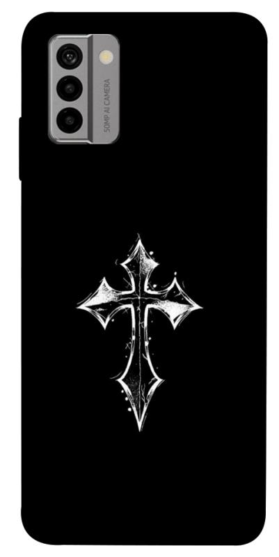Чохол itsPrint Cross для Nokia G22, black, купити оптом з доставкою