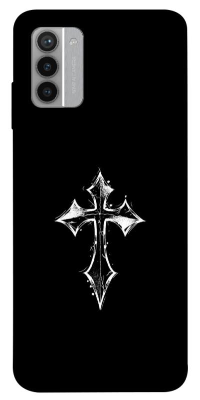 Чохол itsPrint Cross для Nokia G42, black, купити оптом з доставкою