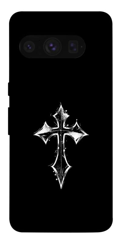 Чохол itsPrint Cross для Google Pixel 8 Pro, black, купити оптом з доставкою