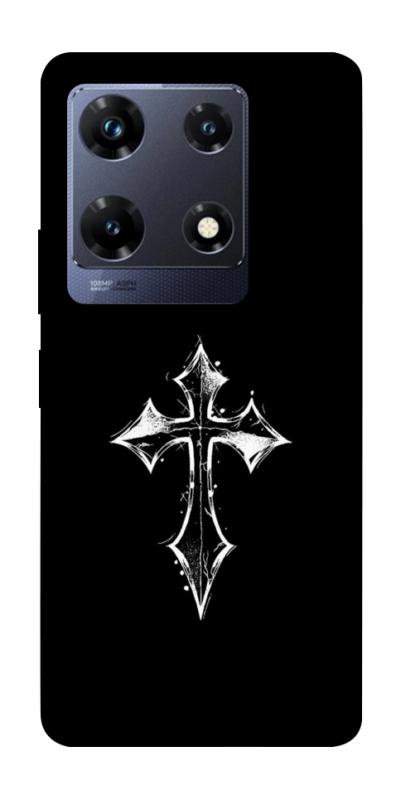 Чохол itsPrint Cross для Infinix Note 30 Pro, black, купити оптом з доставкою