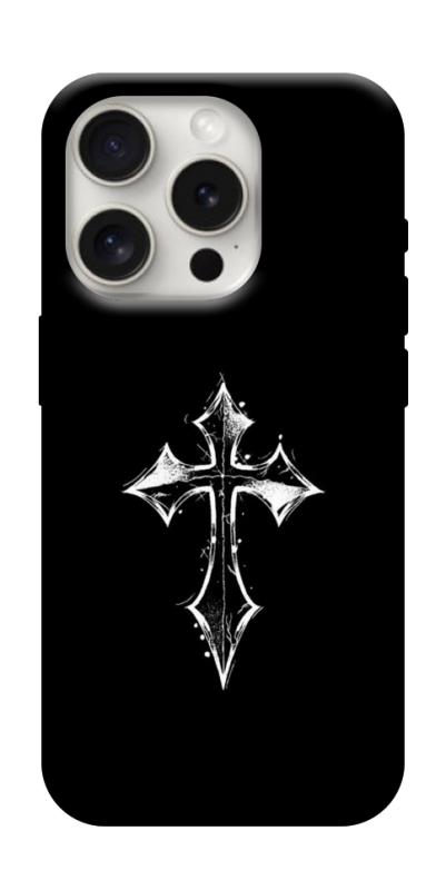 Чохол itsPrint Cross для Apple iPhone 16 Pro Max (6.9"), black, купити оптом з доставкою