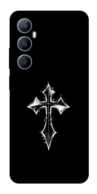 Чохол itsPrint Cross для Realme C65 4G, black, купити оптом з доставкою