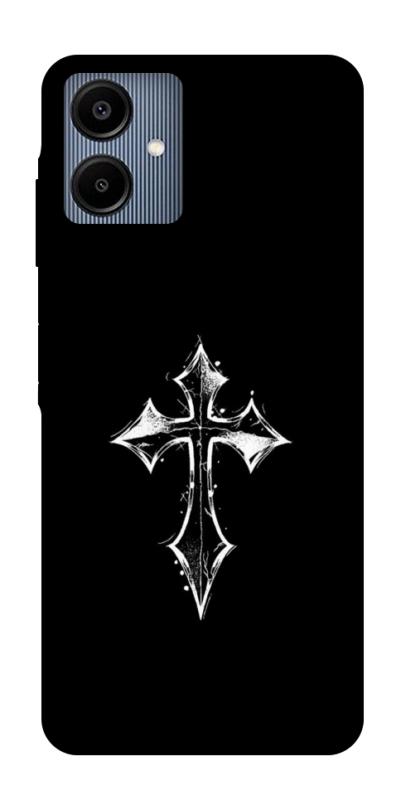 Чохол itsPrint Cross для Samsung Galaxy A06, black, купити оптом з доставкою