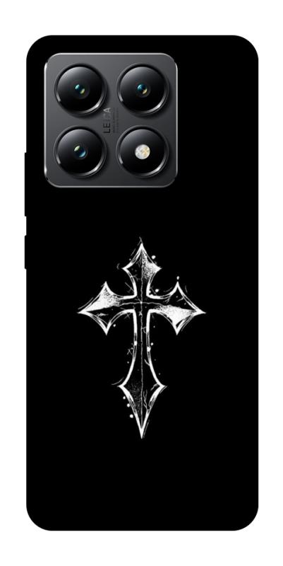Чехол itsPrint Cross для Xiaomi 14T, black, купить оптом с доставкой