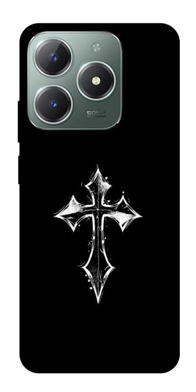 Чохол itsPrint Cross для Realme C61 4G, black, купити оптом з доставкою