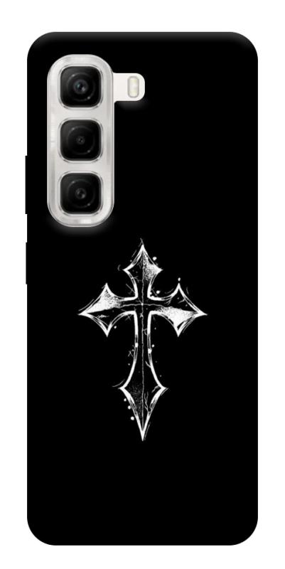Чохол itsPrint Cross для Infinix Hot 50 4G, black, купити оптом з доставкою