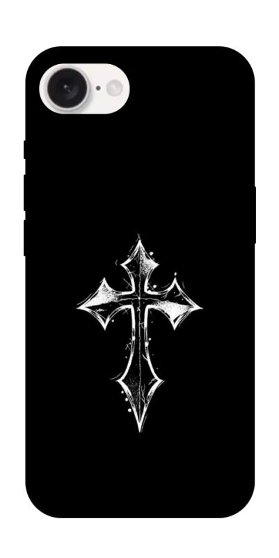 Чохол itsPrint Cross для Apple iPhone 16e (6.1"), black, купити оптом з доставкою