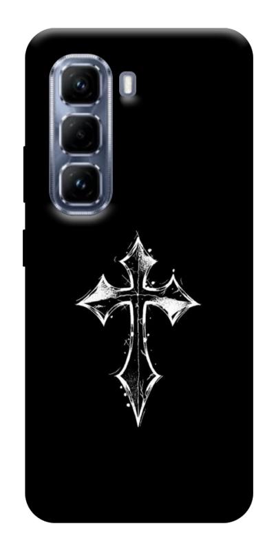Чохол itsPrint Cross для Infinix Hot 50 Pro, black, купити оптом з доставкою
