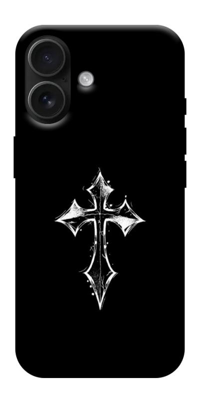 Чохол itsPrint Cross для Apple iPhone 17 (6.3"), black, купити оптом з доставкою