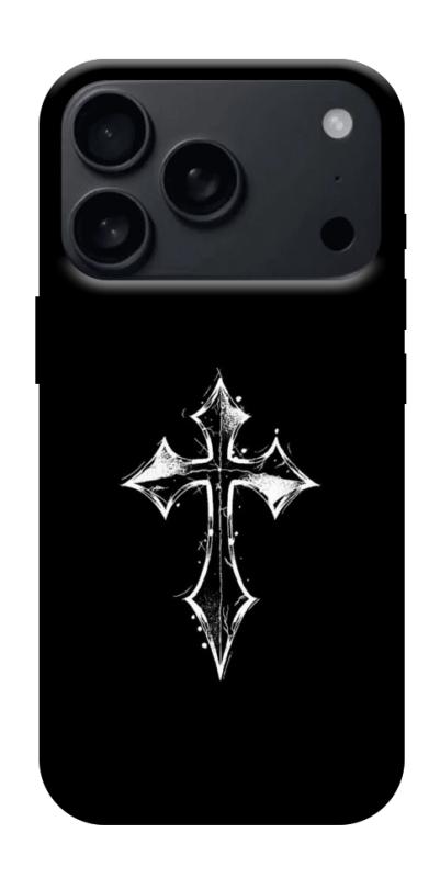 Чохол itsPrint Cross для Apple iPhone 17 Pro (6.3"), black, купити оптом з доставкою