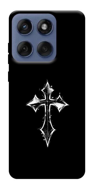 Чохол itsPrint Cross для Motorola Edge 60 Fusion, black, купити оптом з доставкою