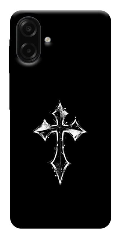 Чехол itsPrint Cross для Samsung Galaxy A07, black, купить оптом с доставкой