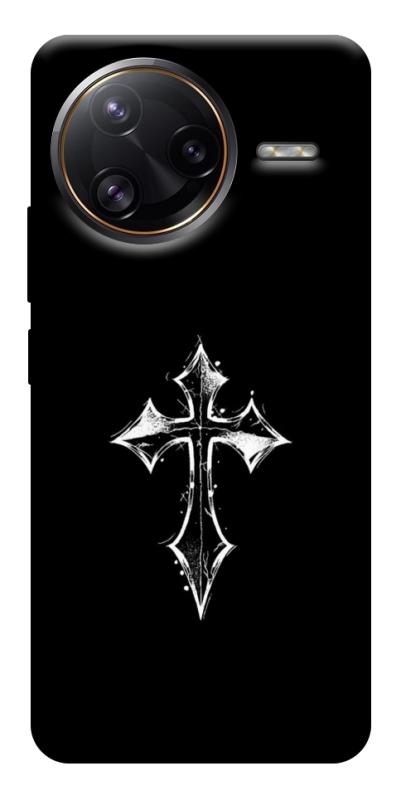 Чохол itsPrint Cross для Xiaomi Poco F7, black, купити оптом з доставкою