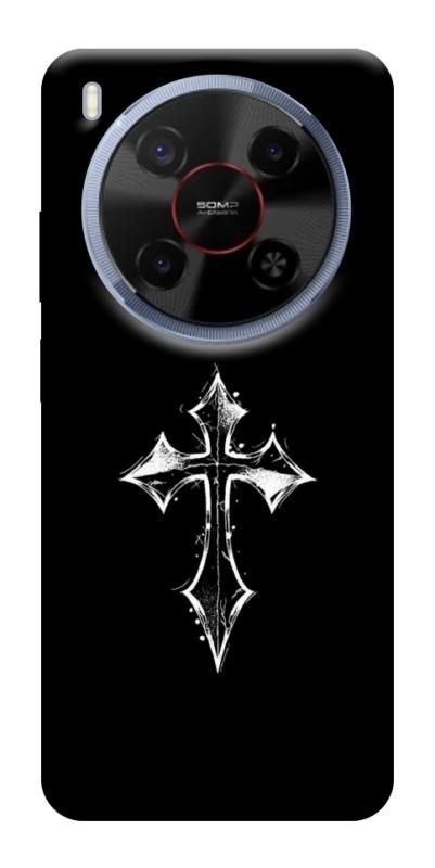 Чохол itsPrint Cross для ZTE Nubia V70 Max, black, купити оптом з доставкою
