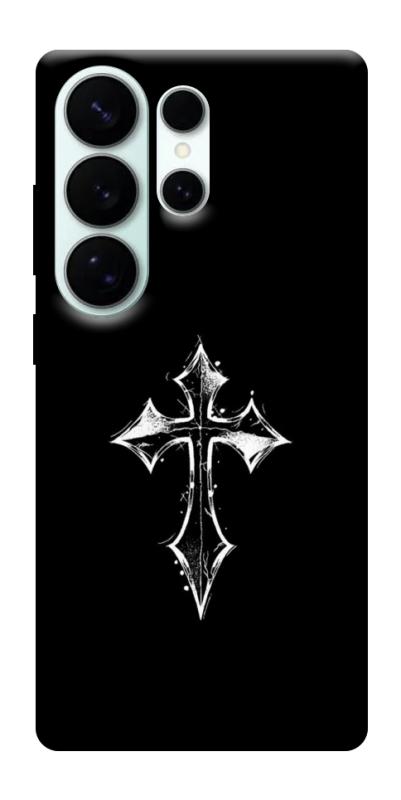 Чехол itsPrint Cross для Samsung Galaxy S26 Ultra, black, купить оптом с доставкой