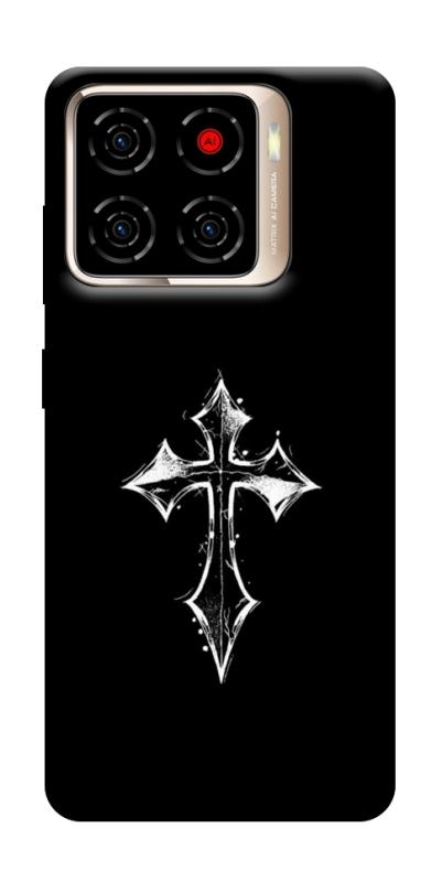 Чохол itsPrint Cross для ZTE Blade A56, black, купити оптом з доставкою