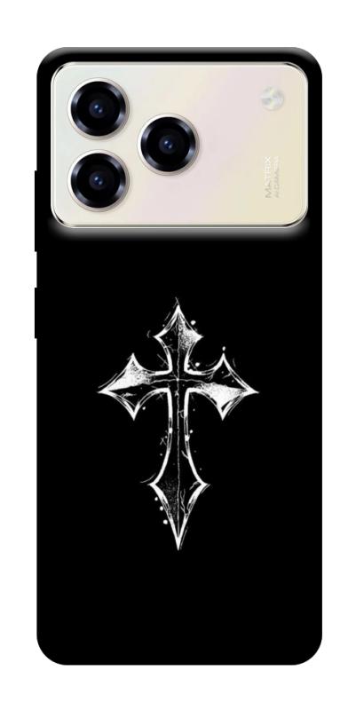 Чохол itsPrint Cross для ZTE Blade A76, black, купити оптом з доставкою